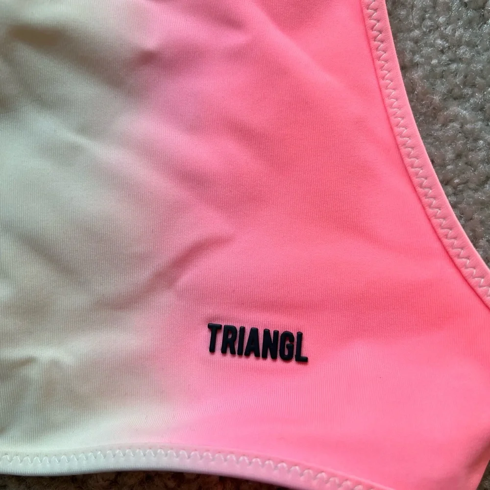 Triangl Swimwear Gradient Pink and Blue Bikini (S in Top/L bottom)